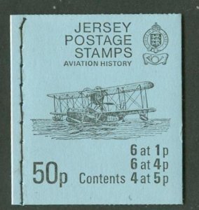 Great Britain-Jersey # 35a,41a,42a Aviation Booklet (1) MNH