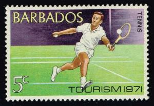 Barbados #358 Tennis; Unused (0.40)