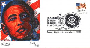 Barack H. Obama 2013 Curtis Inauguration Cover