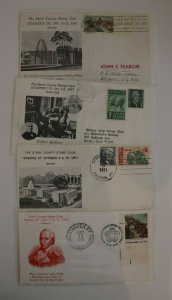 STARPEX Philatelic Expo Cachet Cover Stark County Canton OH lot 4 w/ inserts