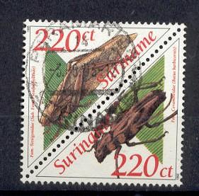 Netherlands Suriname - Zon. 774-75 (Bugs) - Used - L2245