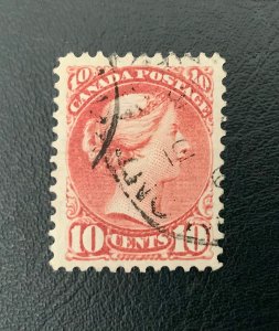 CANADA SC#45 SUPERB USED VERY WELL CENTRED FULL PERFS