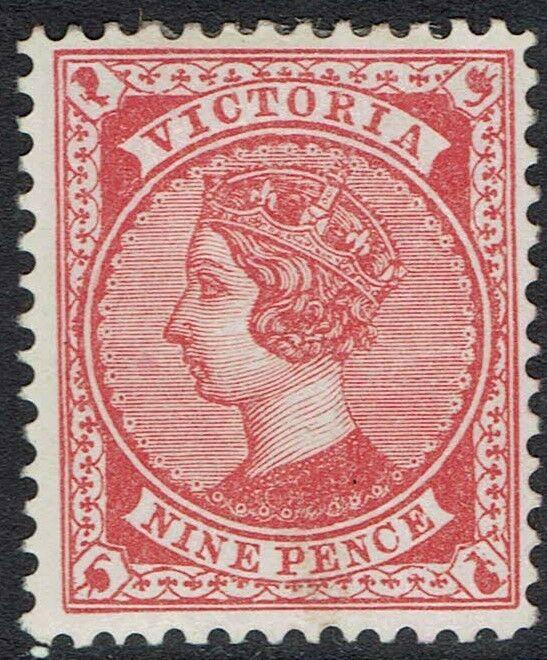 VICTORIA 1899 QV 9D WMK V/CROWN SG W85 