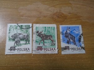 Poland  #  660-62  used