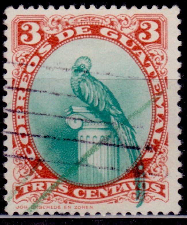 Guatemala, 1939, National Bird, 3c, used
