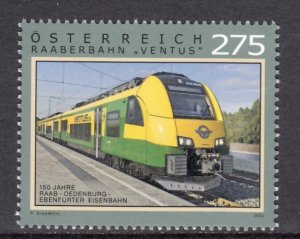 AUSTRIA 2022 LOCOMOTIVES RABERBAHN VENTUS LOCOMOTIVE TRAIN RAILWAYS