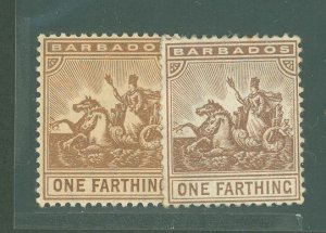 Barbados #91x2 Unused