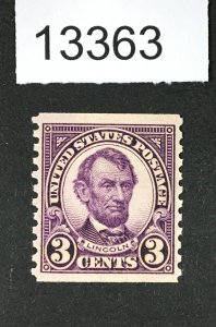 MOMEN: US STAMPS  # 600 MINT OG NH XF LOT #13363