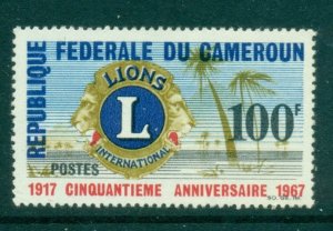 Cameroun 1967 Lions Club Intl. 100f MLH
