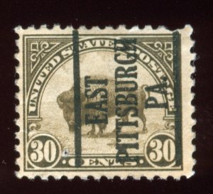 US Scott 569 Precancel East Pittsburgh, PA