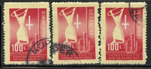 Yugoslavia, Trieste  # 1-3, Used.
