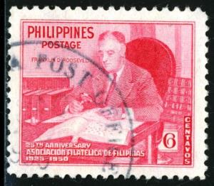 PHILIPPINES - #543 - USED -1950 - PHILIP128