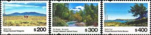 Argentina 2019 MNH Stamps Scott 2878-2880 National Park Animals Mountains Trees