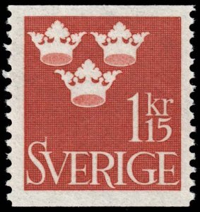 Sweden - Scott 286 - Mint-Hinged - Uneven Perforation Teeth