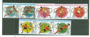 Burundi #570-572 Mint (NH) Single (Complete Set) (Olympics)