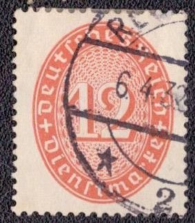 Germany O72 1933 Used