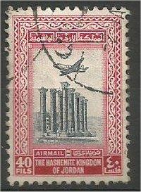 JORDAN, 1954, used 40f, Temple.Scott C12