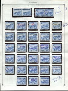 a22-Collection 249 Stamps BANGLADESH Provisionals 1971 Overprints Pakistan MNH/U