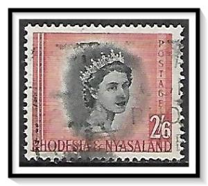Rhodesia & Nyasaland #152 QE II Used