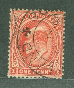 Falkland Islands #23a Used Single (King)