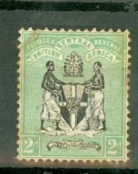 British Central Africa 22 mint thin, toning CV $45
