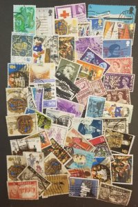 GB GREAT BRITAIN UK England  Used Stamp Lot Collection T4657