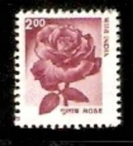 India 2002 Rose Flower Tree Plant 1v MNH Inde Indien