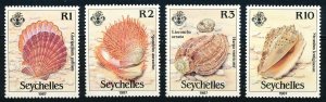 Seychelles #614-617  Set of 4 MNH