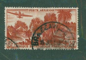 French Equatorial Africa C31 USED BIN$ 0.80