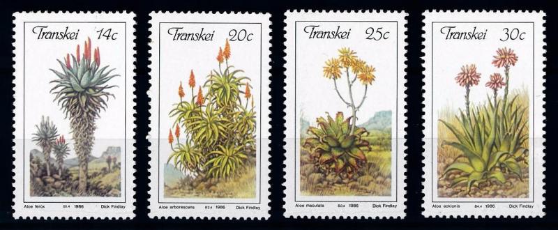 [66278] Transkei 1986 Flora Plants Aloe  MNH