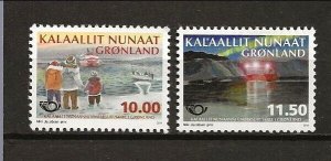 Greenland Sc 670-1, 671a NH SET & S/S of 2014 - Europa Issue - Musicians