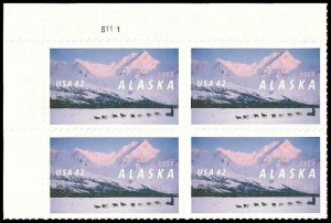 PCBstamps   US #4374 PB $1.68(4x42c)Alaska Statehood, MNH, (1)