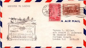 CA 1939 FFC Shediac to Foyne Ireland - A555