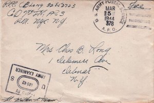 United States A.P.O.'s Soldier's Free Mail 1944 U.S. Army Postal Service, A.P...