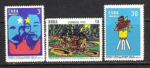 CUBA 1696-98 MNH MARTI HO CHI MING 632G