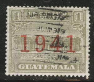 Guatemala  Scott RA16 used 1941 postal tax stamp