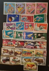 MONGOLIA Asia Used Stamp Lot Collection CTO T6448