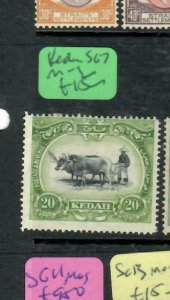 MALAYA KEDAH  (P2911BB)  20C  COW   SG 7   MOG 