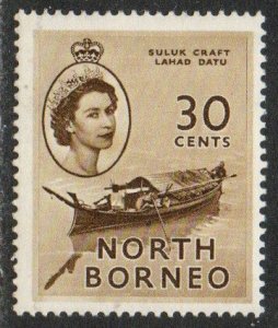 North Borneo Sc #270 MNH