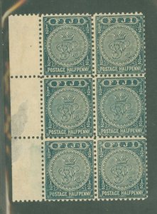 Fiji #53v Mint (NH) Multiple