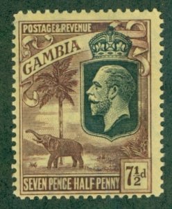 GAMBIA 111 MH (RL) 2836 CV $26.00 BIN $14.00