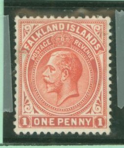 Falkland Islands #31a Unused Single (King)