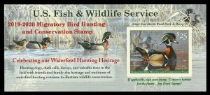 Scott RW86A 2019 $25.00 Duck Stamp Mint Self Adhesive VF NH as pictured