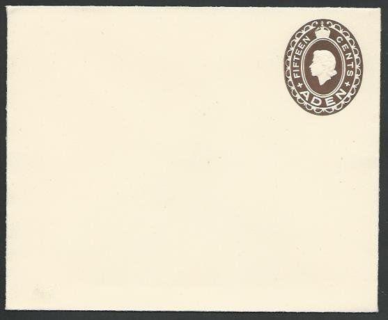 ADEN QE 15c envelope fine unused...........................................56673