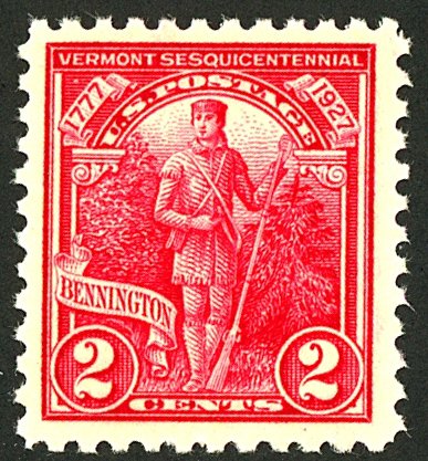 U.S. #643 MINT-VF OG NH