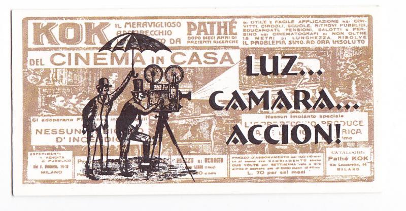 FILM CINEMA FESTIVAL only issued in booklet UMBRELLA CAMERA URUGUAY  #1799a MNH 