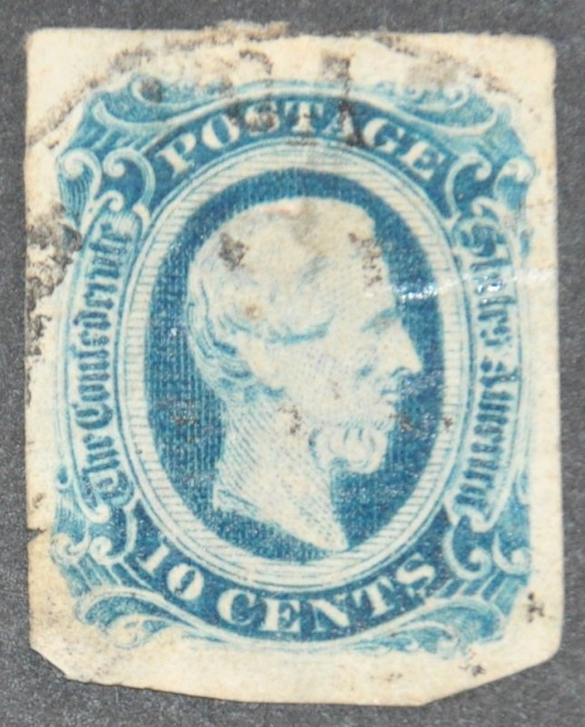 Confederate States of America Scott #12 – USED