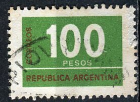 Argentina; 1976: Sc. # 1123: Used Single Stamp