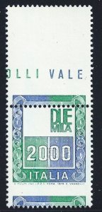 1979 Repubblica, High values Lire 2.000 MISSING SYRACUSE VARIETY