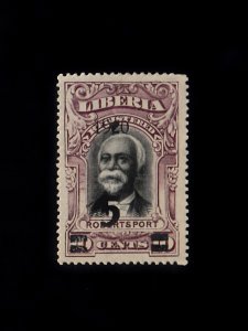 Liberia Scott #181 MH